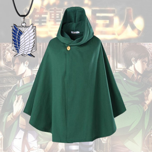 Capa Bordada Shingeki No Kyojin Cosplay De Attack On Titan