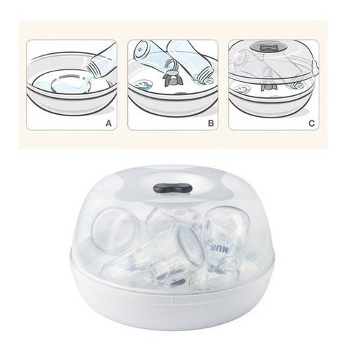 Imagen 2 de 4 de Esterilizador Microondas Nuk Micro Express Bebé Maternelle