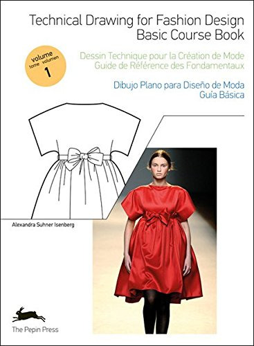 Libro Technical Drawing For Fashion Design Garment Source Bo