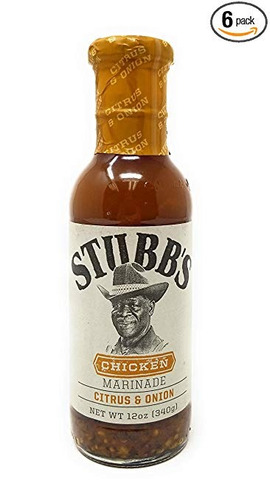 Stubb De Pollo Marinada, Botellas De 12 Onzas (paquete De 6)