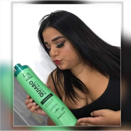 Escova Progressiva Quiabo Redução De Volume Alisamento 1l