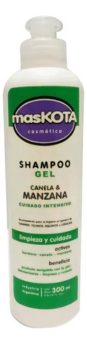 Maskota Shampoo Gel Canela & Manzana Perro Gato Conejo 300ml
