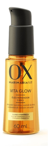 Óleo Reparador 3 Em 1 Mari Maria Hair Ox Vita Glow 60ml