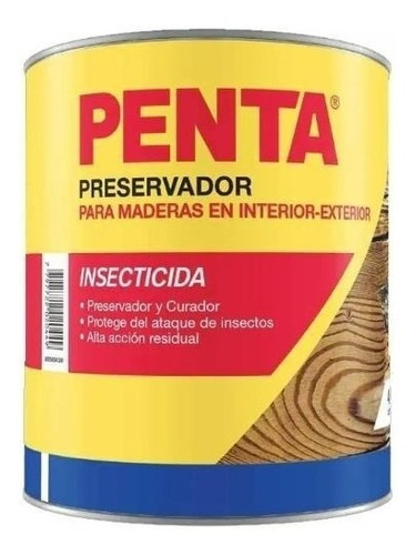 Preservador Curador Insecticida P Madera 1 L Penta