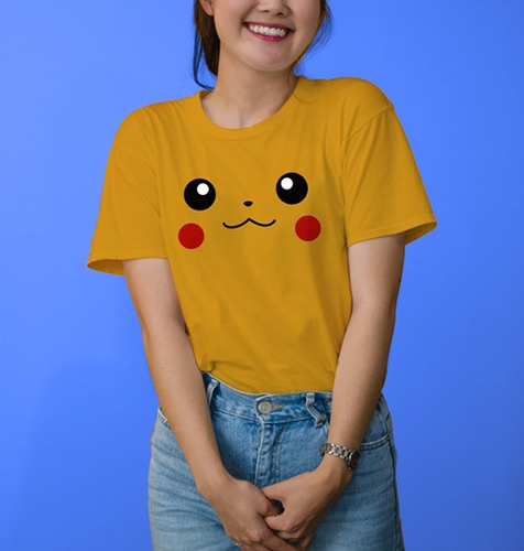 Playera- Pokemon-pikachu