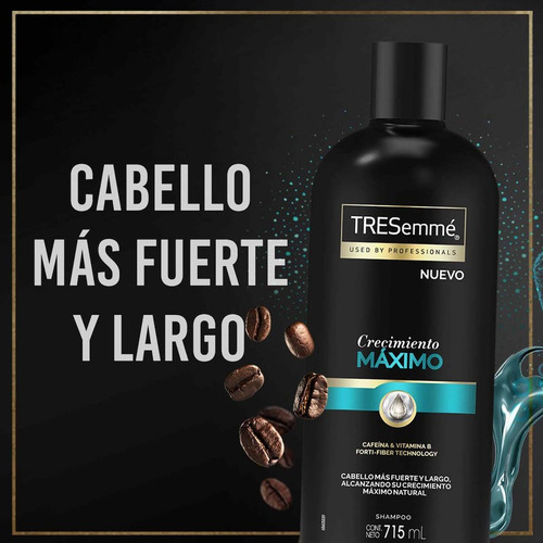 Shampoo Tresemmé Crecimiento Máximo 715ml