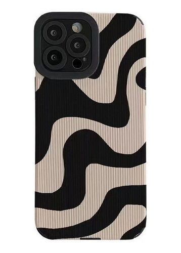 Funda De Rayas De Cebra Para Samsung