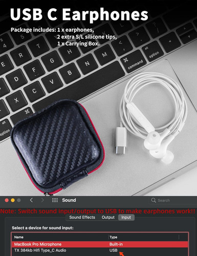 Auricular Usb C Para Samsung S23 Fe S22 S21 S20 A53 A54 W...