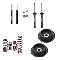 Comprar Amortiguadores Suspension Regulable X4 Gol Power + Cazoletas
