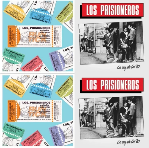 Cd Pack Los Prisioneros  Estadio Nacional + La Voz De Los 80