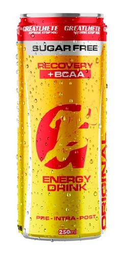 Bebida Energetica G-energydrink Greatlhete 250ml 12 Latas