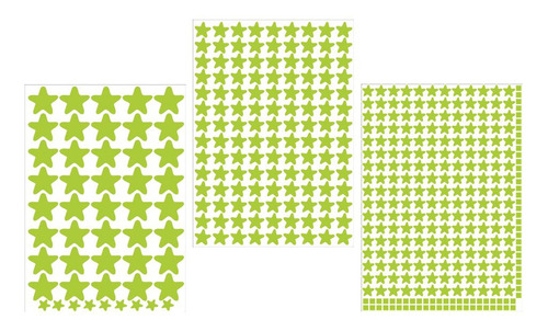 Adhesivos De Pared Iuminosas Estrellas Decoración Para