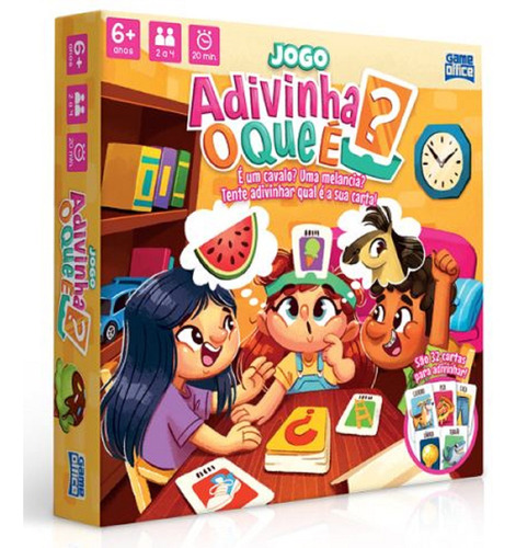 Jogo Adivinha O Que É? - Toyster