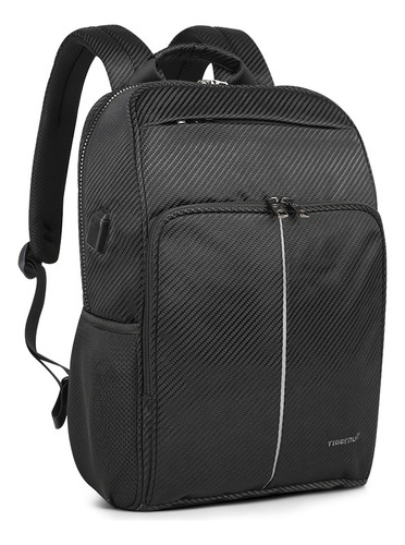 Mochila Tigernu Ejecutiva Para Notebook Negro T-b3899