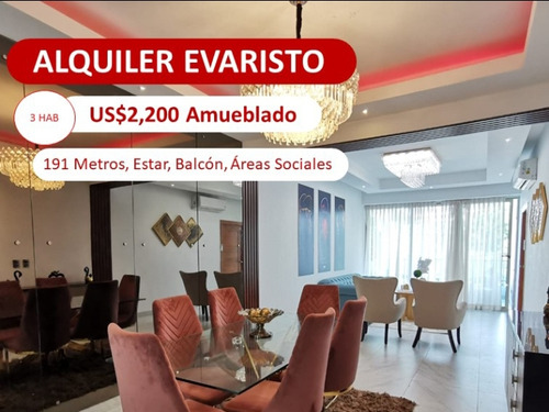 Alquilo En Evaristo Apartamento Amueblado 