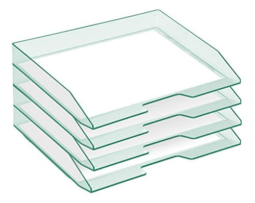 Bandeja De Cartas Apilable Acrimet Organizador De Archivos D
