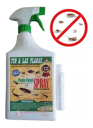 Pack 3 Insecticida Punto Final De 1.1 Litros Original