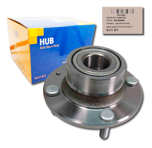 Cubo Mozo Rueda Trasera Elantra 2009 2010 2011 2012 Original