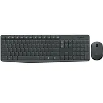 Comprar Kit Teclado Y Mouse Inalámbrico Logitech Mk235 Usb 2.4 Ghz