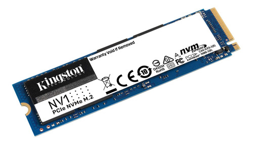Imagen 4 de 4 de Disco Solido Ssd 250gb Kingston Pcie Nvme M2 2280 Nv1