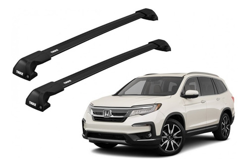 Barras Thule Honda Pilot 16-22 Ra / Edge Flush Black