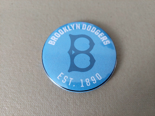 Botón O Prendedor De Dodgers Brooklyn Está. 1890