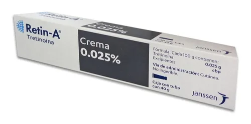 comprar Retin-a 0.025% Crema 40g