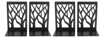 Comprar 4 Sujetalibros De Metal Para Libros Pesados, Extremos De Lib