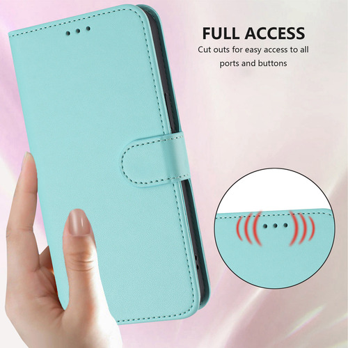 Funda Para Teléfono Vivo Y, Funda De Piel Tipo Cartera, Color Menta Pt187