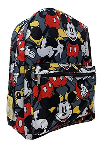 Morral Con Diseño De Mickey Mouse 40,64x30,48x12,7cm