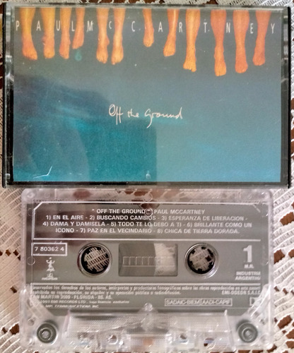 Paul Mccartney - Off The Ground (cassette Argentina)