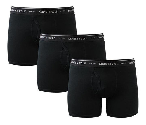 Boxer Pack3 Talla L Negros Kenneth Cole 