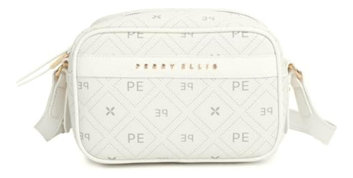 Perry Ellis Bolsa Crossbody Para Dama Color Gris Colección