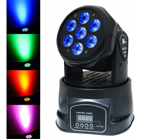 Luz de escenario LED cabezal móvil WashLed Movil Wash Led 110V luces color rgbw