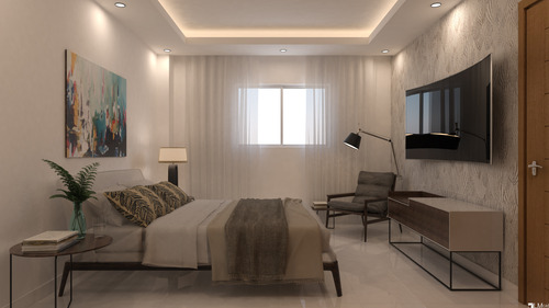 Apartamento Para Vivir O Invertir Con Espectacular Vista Al Mar En Zona Universitaria