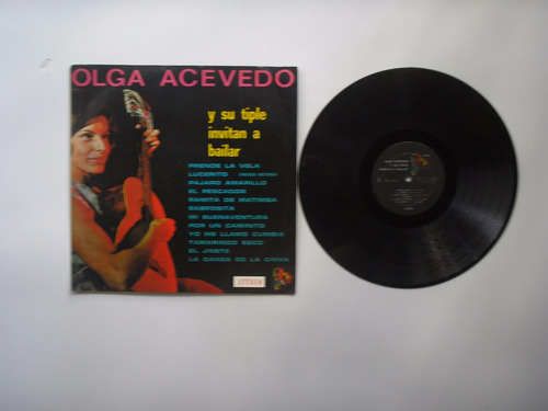 Lp Vinilo Olga Acevedo Y Su Tiple Invitan A Bailar