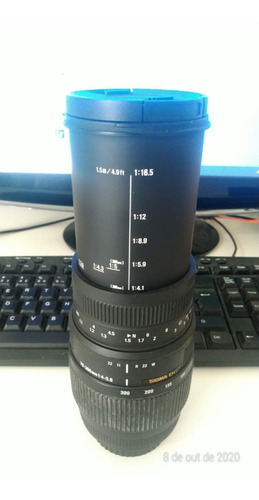 Lente Sigma Dg 70-300mm 4-5.6 Macro (200-300) - Canon