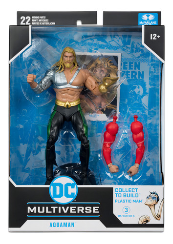 Mcfarlane Figura 7 Build-a Aquaman (jla)