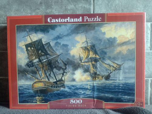 Rompecabezas Barco Firing Back 500 Pz Castorland