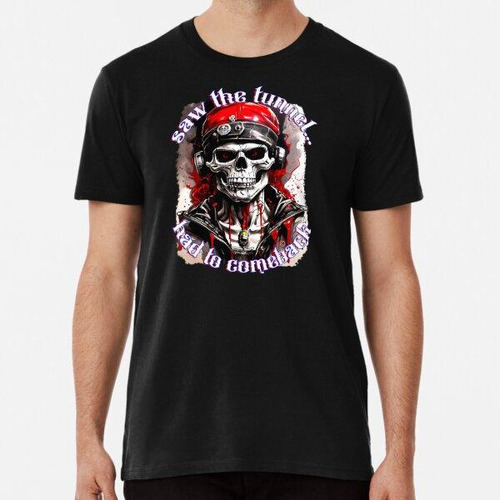 Remera Calavera De Arte Punk Algodon Premium