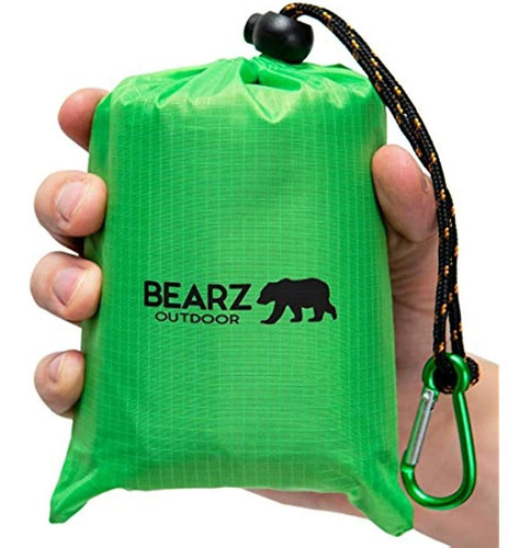 Bearz Manta De Bolsillo Para Exteriores, Tapete De Picnic, M