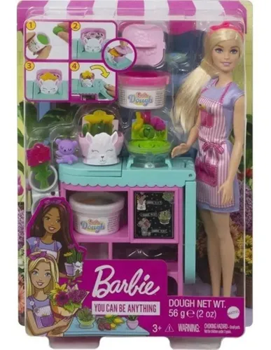 Barbie Muñeca Florista Con Tienda De Flores Mattel Gtn58