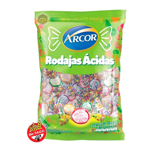Caramelos Rodajas Acidas X930g - Oferta En Sweet Market