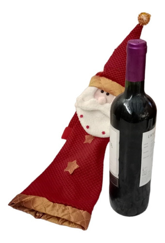 Navidad Pascuero Porta Vino Para La Mesa