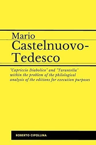 Libro Mario Castelnuovo-tedesco-inglés&..