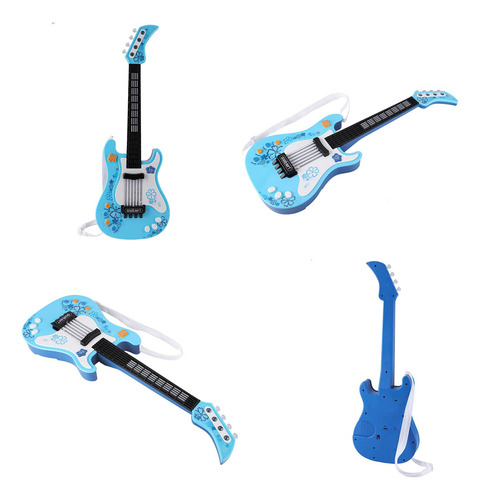 Guitarra De Juguete Para Niños Mini Guitarra Electrónica
