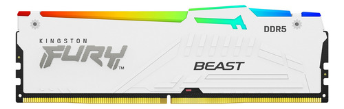 Kit Memoria Ram Kingston Fury Beast Ddr5 Rgb 64gb 5600 Mt/s
