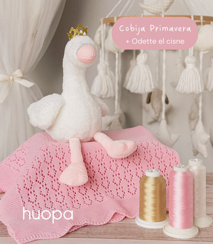 Cobija Cuna Decoracion Tejida Ligera Bebe Personalizada  