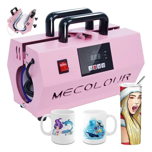 Mecolour plancha para sublimar tazas o termo de 600ml 30oz portát...