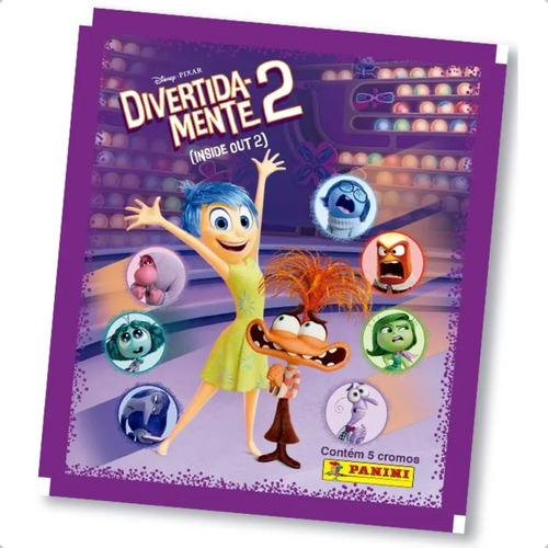 Kit 24 Figurinhas A01 A A24 Especiais Álbum Divertidamente 2